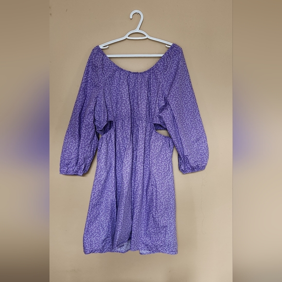 Nobo Dress Plus Size, Lilac With White Flowers, Sz 3x, Like New - Picture 8 of 11